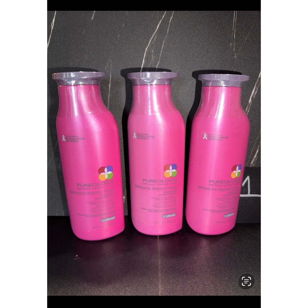 Pureology Smooth Perfection Shampoo Sulfate Free Vegan 3 Pack‎ Hair Care